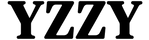 Black 'YZZY' text on a white background